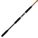 Ugly Stik Bigwater Spinning Fishing Rod, Black/ Red/ Yellow, 8' - Medium - 12-20lb - 2pc, New Model