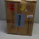 Furnulem White Dresser with 5 Drawers, Vertical Storage Tower Fabric Dresser for Bedroom, Hallway, Entryway, Nursery, Closet Organizer, Nightstand Bedside Table Furniture, Sturdy Steel Frame, Wood Top