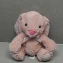 Holiday Home Pink Bunny with Ribbon Plush 23"