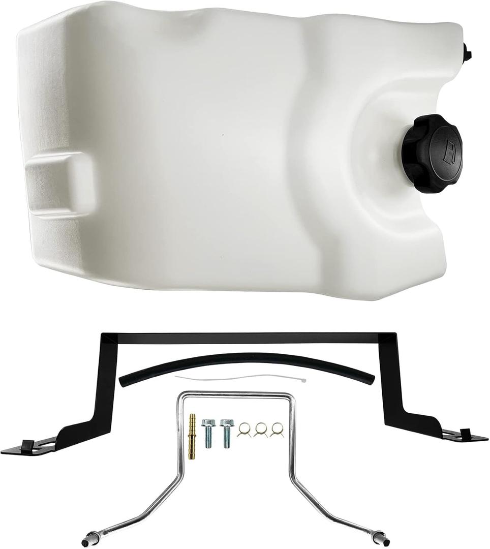 Fuel Gas Tank with Cap | Compatible with John Deere Scotts Sabre L100 L110 L120 L130 L105 L118 L111 L108 & More | Replace#: GY21876, GY21102, GY20894