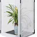 36" Large Monarch Butterfly Habitat Cage, Outdoor Insect Mesh Cage Terrarium 24" x 24" x 36"