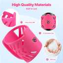 2 x Silicone Handle Compatible with Frost Buddy Universal Can Cooler, Can Holder with Handle for Beverages Can - Portable Non-Slip Travel Mug Grip with Protective Sleeve, Cup Holder for Outdoor Activities