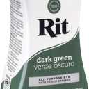 Rit Liquid Fabric Dye, 8-Ounce, Dark Green, 8 Fl Oz (Pack of 1)