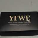 Clip and Go Strap for Phone with Wallet Crossbody, Adjustable Phone Lanyard with Detachable RFID Wristlet Wallet, Black (L)