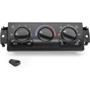 599-218 Front A/C Heater Climate Control Module Panel Switch for 1999-2002 Chevy Tahoe Avalanche Suburban Silverado 1500 2500 3500 HD, GMC Yukon Sierra 1500 2500 3500 HD HVAC Control Switchs