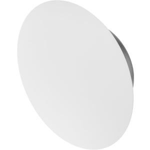 Repa Market 6" Inch White Steel Universal Diffuser - Adjustable Valve - Air Intake, Supply, Exhaust Duct Ventilation - Round Seamless Metal Soffit Vent Cover - Home Office Wall Ceiling