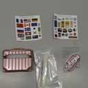 Filoto Compatible with Airpods Pro 3 Case 2025, Cute Fashion Suitcase Design for Airpods Pro 3rd Generation Case Cover, Shockproof Protective Hard Case with Keychain/Cleaner Kit (Rose Gold)