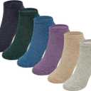 MAGIARTE Womens Cotton Ankle Socks Low Cut Athletic Casual Mutil Color No Show Running Socks for Women (6-9)