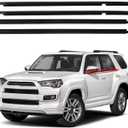 4PCS Window Molding Trim Seal for 2010-2021 Toyota 4Runner,Black Outer Door Weather Stripping Window Seal Belt,Replace#75711-35011 75712-35011 75721-35011 75722-35011