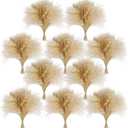 CKBT 450 PCS Exquisite Natural Pampas Grass Decor - Versatile Reed Grasses for Home & Event Decoration, Pompous Fluffy Tall Dried Reed Grass - Perfect for Vases, Wreaths & Table Centerpieces