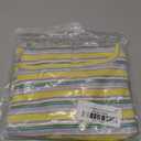 Women Striped Pajamas Set Sexy Sleeveless Crop Vest Elastic Shorts Casual Sleepwear (L)