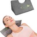 Cervical Traction Wedge Pillow - Neck Support Pillow, TMJ & Neck Pain Relief, Neck Stretcher Relaxer