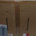 25 Inch Outdoor Ceiling Fan with Lights and Remote, Waterproof Gazebo Hanging Fan with 3CCT Dimmable, Black Plug in Caged Ceiling Fan for Patios Porch Pergola,Canopy