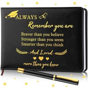 Geyoga 2025 Graduation Guest Book with Pen Graduation Guest Book Class of 2025 Graduation Guest Sign in Book Memory Scrapbook for Senior Night College Party Gifts, 6 x 8 Inch(Always Remember You are)