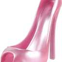 High Heel Bottle Holder, Shoe WineRack Holder, Display and Storage Accessories for Kitchens, Restaurants, and Bars, for Friends, Family, or Collectors (Pink)
