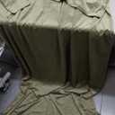 StangH Velvet Curtains Blackout - 96 inches Length Grass Green Curtains for Home Holiday Decor, Room Darkening Thermal Insulated Grommet Window Treatment Set for French Foyer Door, W52 x L96, 2 Panels