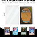400 Pcs Ultra Clear Perfect Fit Sleeves for MTG, Perfect Inner Sleeves for Double Sleeving 64x89mm