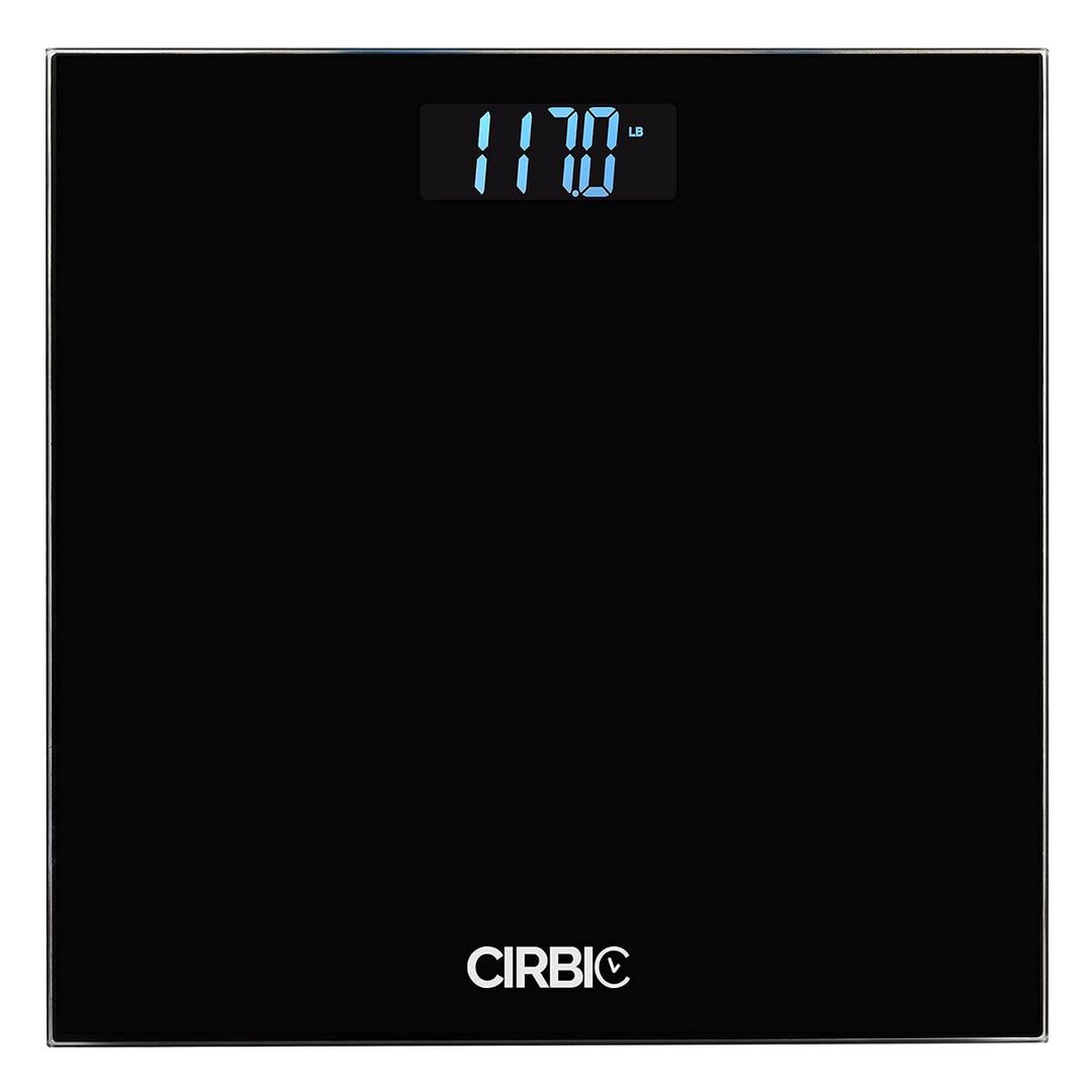 Talking Scales - Big Numbers and Clear Loud Voice Announcement of Weight (Black)