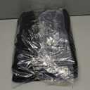 MEROKEETY Women 2 Piece Outfits Sweatsuit Set Half Zip Lapel Collar Short Sleeve Sweatshirt Wide Leg Sweatpant Tracksuit Sets Black L