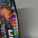 ARTISTRO 24 Sparkly Glitter Dual-Tip Paint Pens  Dazzling Markers with Acrylic Ink for Rock, Ceramic, Wood, Fabric, & More  Brush + Chisel Tips