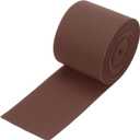 MECCANIXITY Elastic Bands for Sewing 3"(7cm) 5 Yard Brown Knit Elastic Spool High Elasticity for Wigs, Waistband, Pants