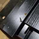 FDW 39.4" Lift Top Coffee Table with Hidden Compartment and Storage Shelf Wooden Lift Tabletop for Home Living Room Reception Room Office (Black)