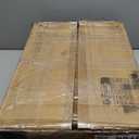 VASAGLE 6-Tier LED Bookshelf, Display Shelf with Dimmable Lights, LED Bookcase with Steel Frame, 11.9 x 15.7 x 70.3 Inches, for Living Room, Bedroom, Office, Black with Wood Grain ULLS121B56