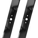 759-3830 742-04101 Mower Blades 42 inch Deck Compatible with MTD, Troy-Bilt, Cub Cad et LT1042 LT2042 LT2180 LT1018, Replaces with 742-3033 759-04081, 2 Pack