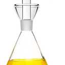 9 oz / 250 ml Glass All-Purpose Cruet, Glass Oil Decanter and Cruet (Cone-9 oz, Smooth surface)