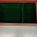 Heavy Slide-top Chess Pieces Storage Box Wooden Case