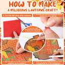 24 Pcs Thanksgiving Crafts I Am Thankful for Fall Crafts Christian Cross Felt Kits Make Your Own Religious Thankful Hanging Ornament Sunday School Church Party Decor