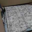 9x12 Washable Boho Area Rug, Beige Green Farmhouse for Living Room
