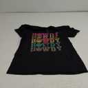 Howdy Smile Face Rodeo Western Country Southern Cowgirl T-Shirt, S