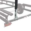 Extreme Max 3005.3783 Heavy-Duty Pontoon Trailer Guide-Ons, SILVER (Fits 2" Trailer Frames)