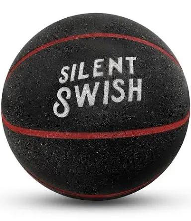 SilentSwish Silent Basketball Size 7 (29.5") – Noise-Reducing PU Foam Ball for Kids & Adults, High Bounce, Maintains Shape, Ideal for Indoor Dribbling – Ships Non-Vacuum Packed