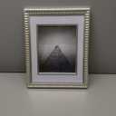 Americanflat 11x14 Picture Frame with Decorative Inner Mat Accent - Use as 8x10 with Mat or 11x14 without the Mat - Statement Frame with Shatter-Resistant Glass 