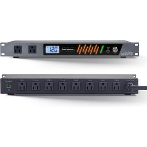SW-Epsilon 10 Socket Power Conditioner/Surge Sequencer USB Type-C/Type-A Charger