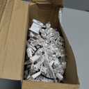 PREXTEX 300 Count Clear Christmas Tree Lights with White Wire - 60 ft Warm White Incandescent Lights for Indoor or Outdoor Use - Holiday String Light for Christmas Trees, Patios, Fences, and More