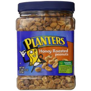 Planters Honey Roasted Peanuts, 34.5-Ounce Packages (Pack of 6), 10/06/2026