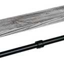 Rustic Style Torched Wood Towel Rack Wall Mounted Industrial Metal Pipe Bar Floating Bracket Shelf Bathroom Kitchen Washcloths Toiletries Supplies Rectangular Hanging Organizer Farmhouse