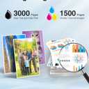 LC406 Ink Cartridges for Brother Printer Replacement for Brother LC 406 LC406XL Ink Cartridges Use with MFC-J4535DW MFC-J4335DW MFC-J4345DW MFC-J5855DW MFC-J6555DW MFC-J6955DW Printer (4 Pack)