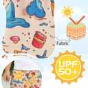 Pottwal Boys Swim Trunks for 2-16 Years, UPF 50+, Chlorine Resistant, Water Repellent, Adjustable Waistband