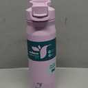 REDUCE Aura Vacuum Insulated 26 oz Water Bottle - Leak-Proof & Chug Spout for Quick Hydration - Keeps Drinks Cold for 30 Hours - Removable Handle for Travel or Gym - Soft Sit Base - Lilac Bud