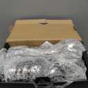 Mueller Multistick 5-in-1 Immersion Blender Handheld,12 Speed Hand Mixer-Turbo Boost,Heaviest Duty Copper Motor,Titanium reinforced Blades Hand Blender,Milk Frother Wand,Whisk,Beaker,Chopper,Grey (Gray)