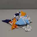 32Ft Orange Blue Dog Paw Party Decorations Puppy Paw Print Fabric Banner Triangle Pennant Flag Garland Streamers for Kids Boys Blue Dog Birthday Baby Shower Party Outdoor Garden Decor Supplies