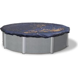 Blue Wave 15-ft Round Leaf Net Above Ground Pool Cover, Black