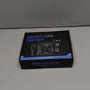 12V Smart Battery Disconnect Switch with Remote Control - Perfect for Cars, Trucks, RVs, and ATVs - Features LED Voltage Display and Anti-Theft Battery Cut-Off Capability (Grey-DC)