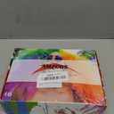 Red Long Wavy Wig with Bangs for Women Heat Resistant Synthetic Hair Wigs for Daily Use(Burgundy)