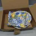 169 Pcs Capri Lemon Party Decorations Amalfi Coast Lemon Party Supplies Serve 24 Summer Mediterranean Tableware Set Lemon Plates Napkins Tablecloth for Birthday Bridal Shower