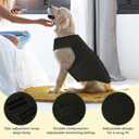Dog Anxiety Vest Calming Jacket for Large Dogs, Dog Shirt Wrap for Indoor Outdoor Fireworks, Thunder, Travel, Separation